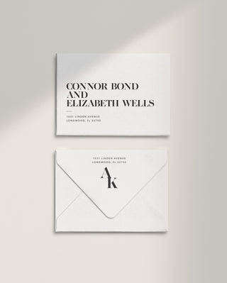 Skyline 4-Piece Wedding Invitations