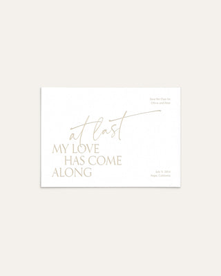 Save the Date Card