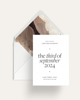 Slate Save the Date Invitations