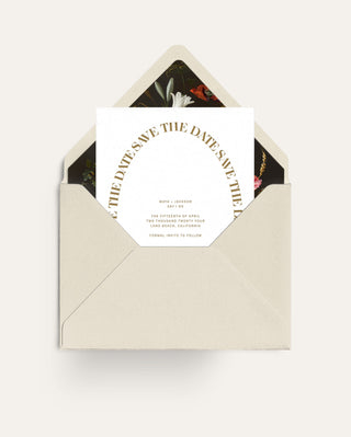 Skyline Save the Date Invitations