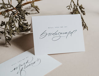 Bridesmaid Proposal Cards