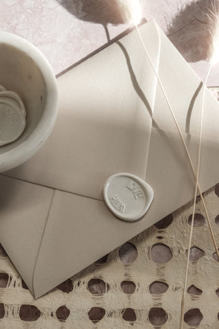 With Love Luxury Wax Oval Seals with Adhesive Backing