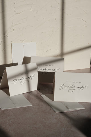 Personalised Bridesmaid Proposal Cards