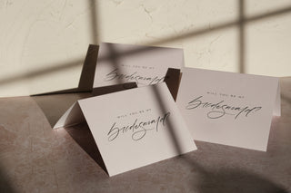 Custom Bridesmaid Proposal Cards