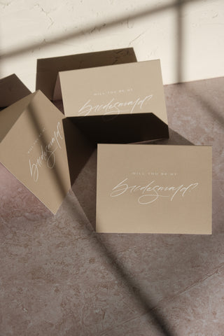 Printable Bridesmaid Proposal Cards