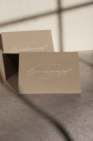 Printable Bridesmaid Proposal Cards