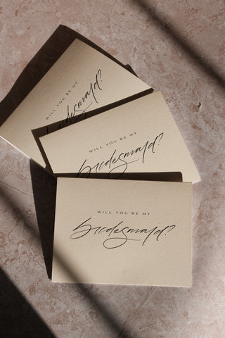 Bridesmaid Proposal Card