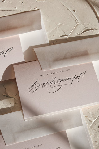 Custom Bridesmaid Proposal Cards