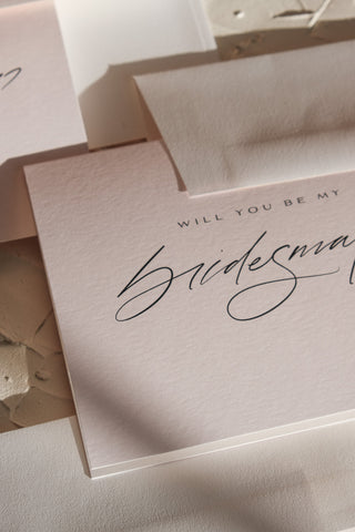 Custom Bridesmaid Proposal Cards