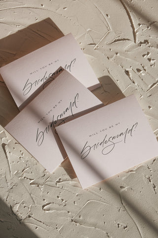 Custom Bridesmaid Proposal Cards