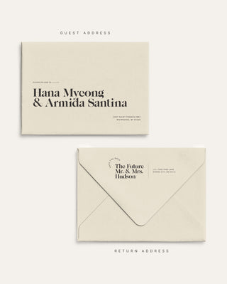 Skyline Save the Date Invitations