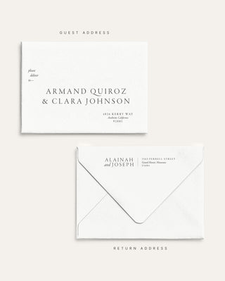 Stone Save the Date Invitations
