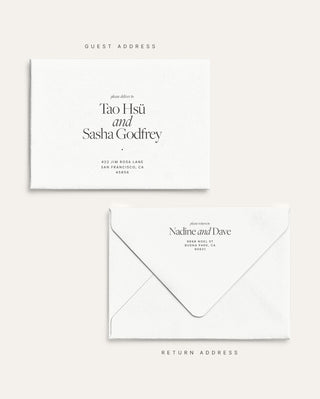 Slate Save the Date Invitations