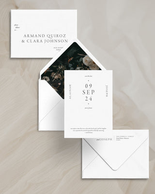 Wedding Invitation Samples