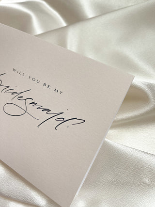 Bridesmaid Proposal Cards