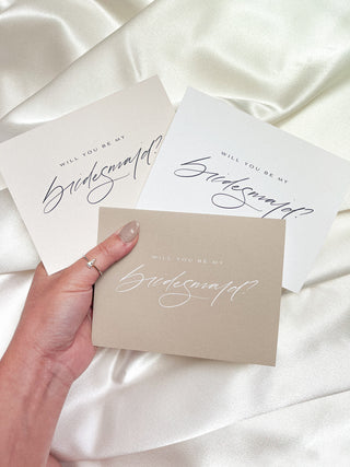 Bridesmaid Proposal Cards