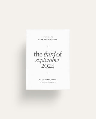 Slate Save the Date Invitations