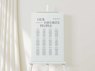 Stone Seating Chart