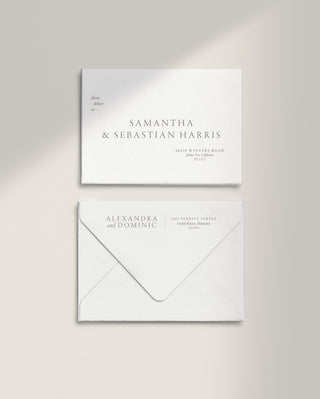 Stone 4-Piece Wedding Invitations