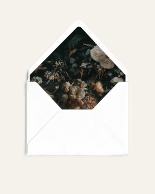 Midnight Garden Envelope Liner
